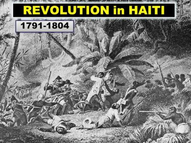 The start of the Haitian Revolution
