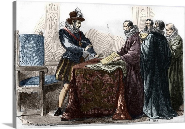 Articulation of the Edict of Nantes