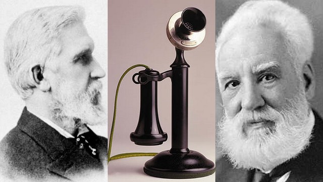Alexander Graham Bell patents the telephone