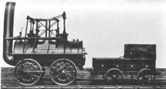 First Railroad Created in England