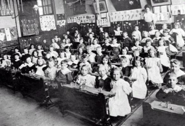 Education Act made school compulsory for children up to age 10