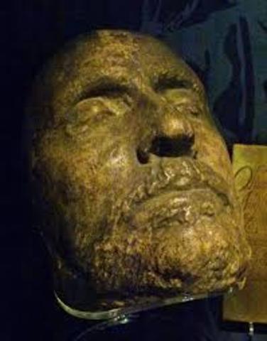 Oliver Cromwell's death