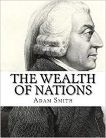 smith published the wealth of nations