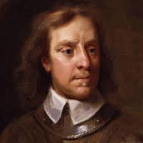 Death of Oliver Cromwell