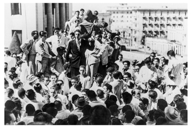 Primer congreso revolucionario de estudiantes de Cuba