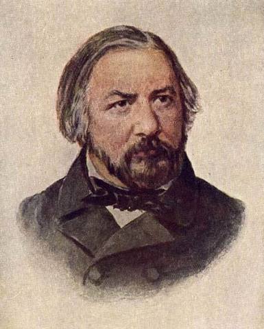 начало творчества композитора М. И. Глинки