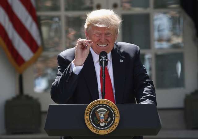 Trump announces that he is pulling the United States out of the Paris Agreement
