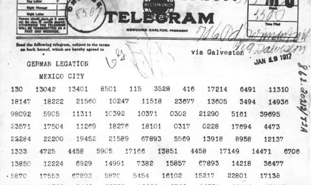 The Zimmermann telegram
