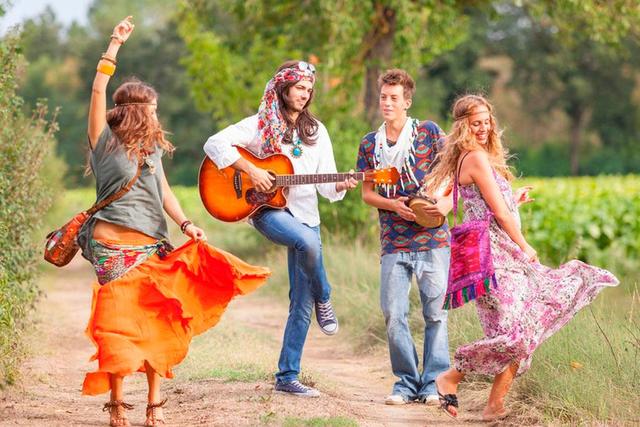 Movimiento hippie.