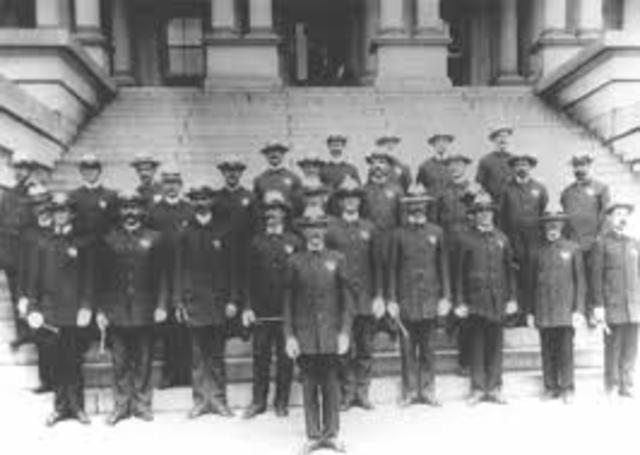 The First Police Force