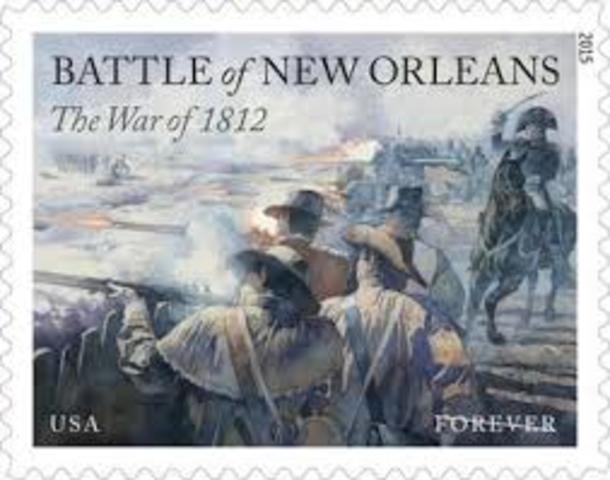 The battle of New Orleans
