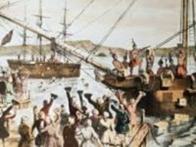 The Boston Tea Party - Drunk "Indians"
