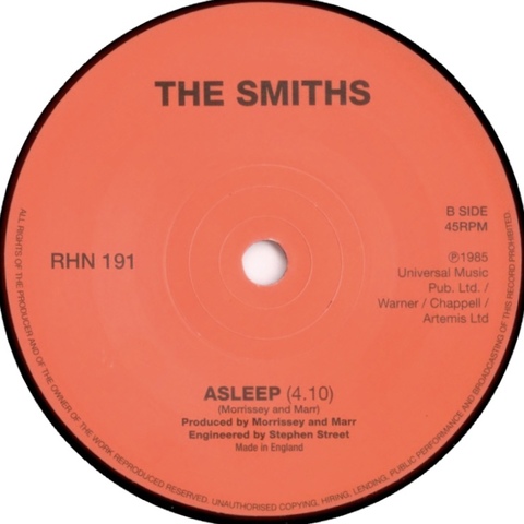 Asleep, by The Smiths