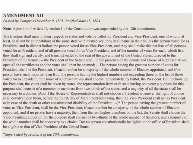 12th Amendment