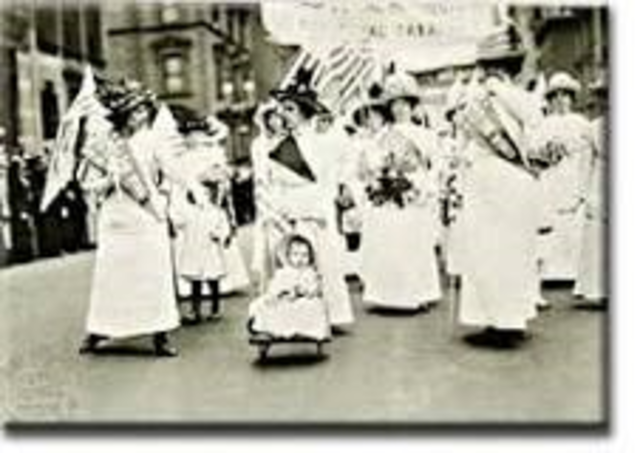 Suffrage : Women's rights