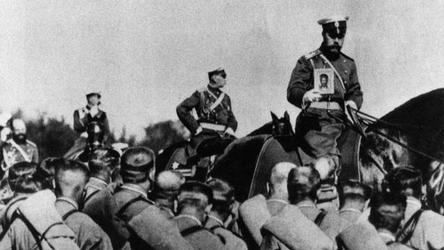 Czar Nicholas the II takes control of the army