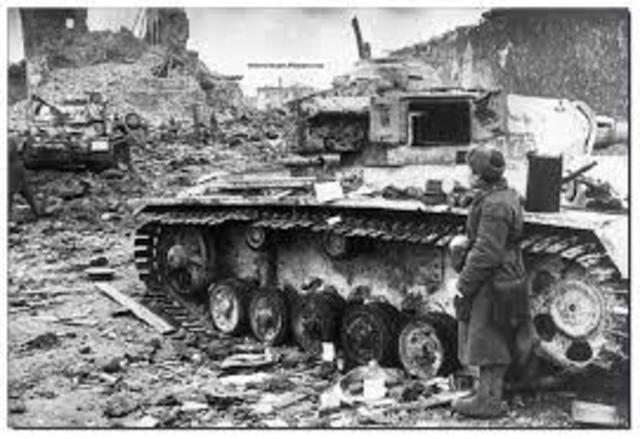 German Blitzkrieg attacks