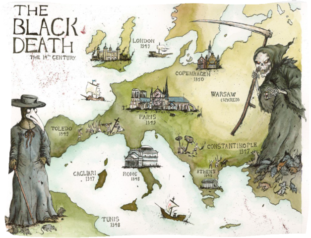 The black death