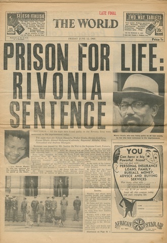 Rivonia Sentence