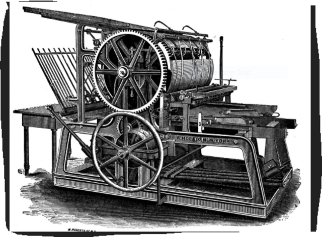 printing comes to town