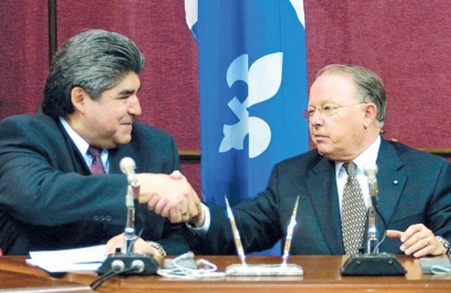 "Paix des Braves" Agreement