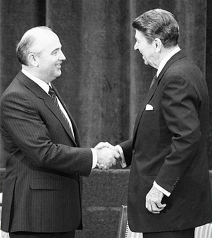 Geneva Conference With Gorbachev