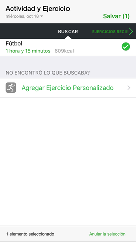 Entrenamiento de fútbol