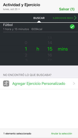 Entrenamiento de fútbol