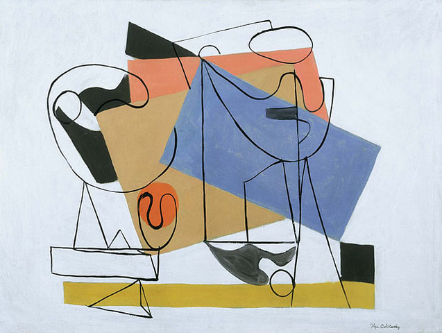 ILYA BOLOTOWSKY, Abstraction, 1942s