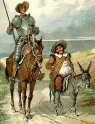 Cervantes escribe El Quijote.