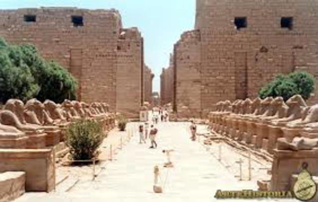 Templo de Amón-Re de Karnak.