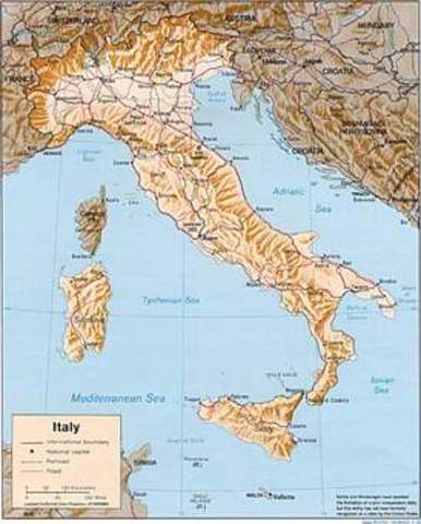 NACIMIENTO DE ITALIA