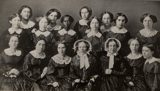 Women admitted to Oberlin