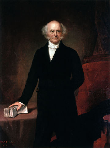 Martin Van Buren elected president.