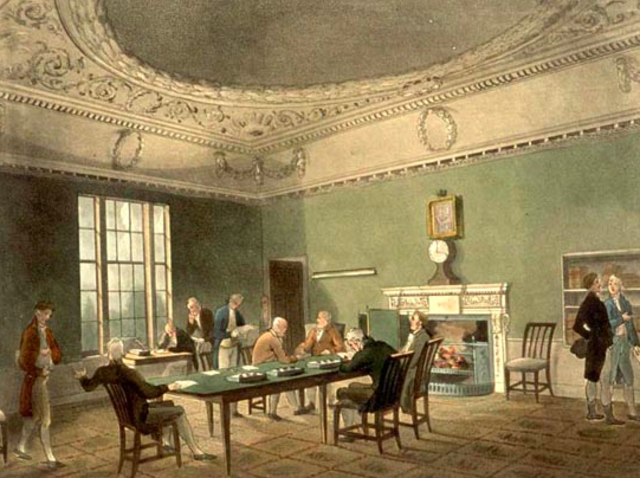 Board of Trade assumes governance ofcolonies.