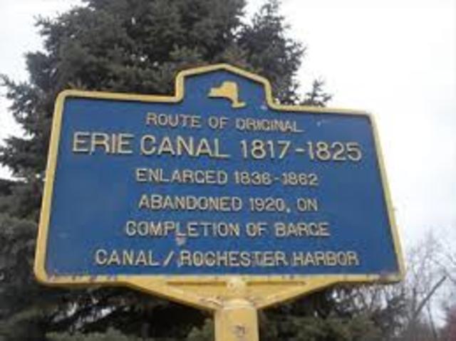 Erie Canal Finished