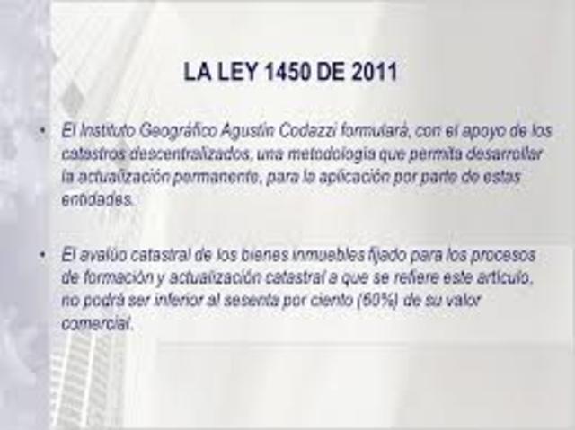 LEY 1450 DE 2011