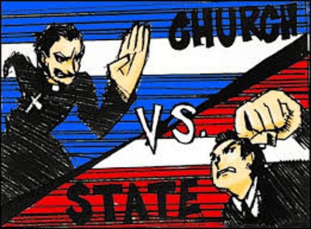Relationship between Church and State in the British Regime