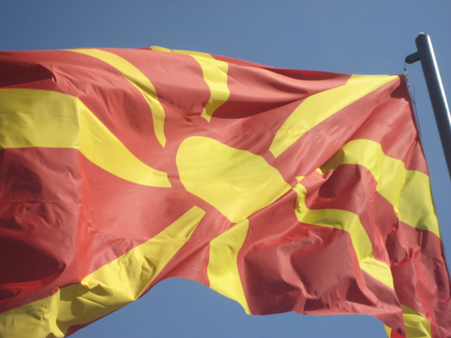 Newest Macedonian flag
