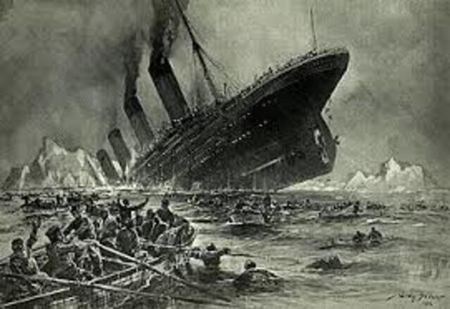 The Titanic Sinks (Additional entry)