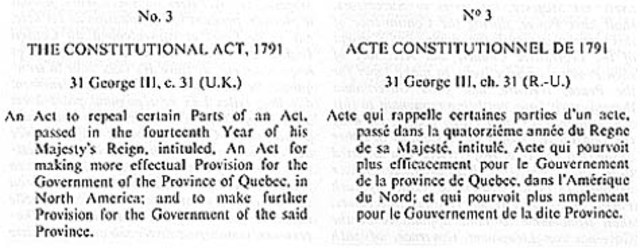 The Constitutional Act