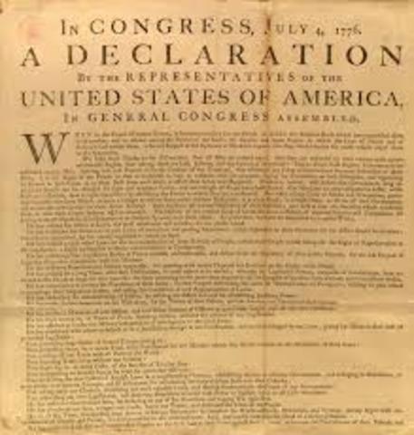 The Declaration of Independence