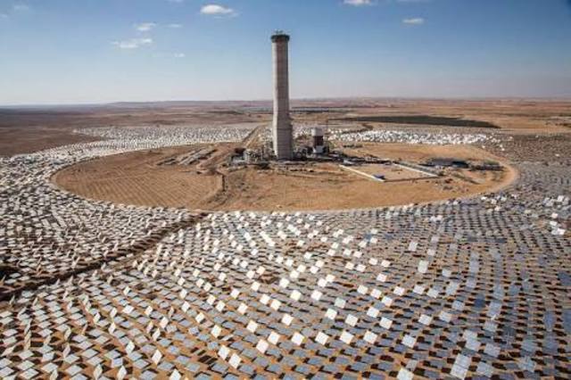 Invention of the solar tower