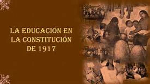 Constitución Política de los Estados Unidos Mexicanos de 1917.