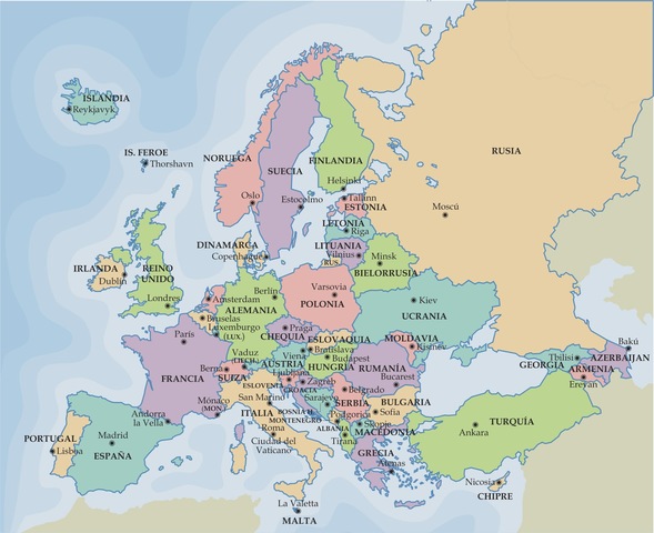 Creation of Europe 8º