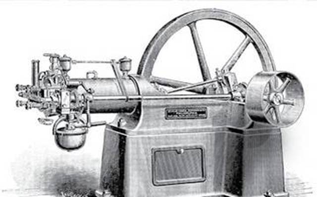 First spark of an idea of the automobile engine