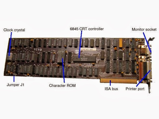 1ª tarjeta de video