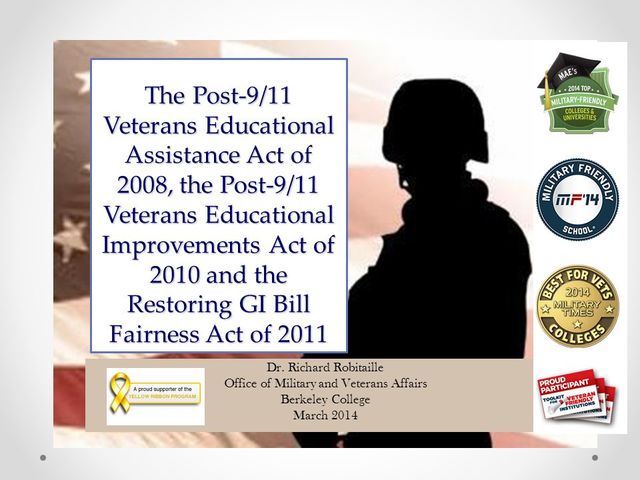 Post 9/11 Veterans Educational Assistance Act of 2008