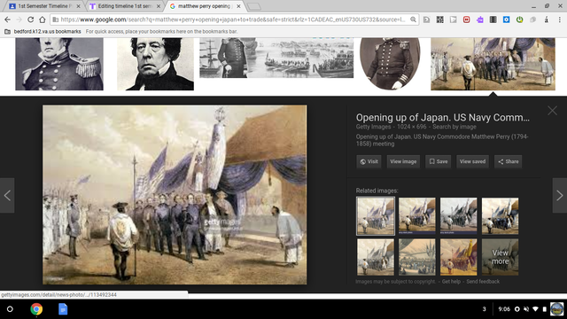 matthew perry opening japan to trade