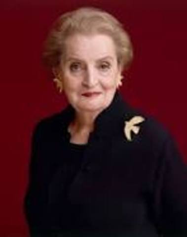Madeleine Albright Donates 2.2 million
